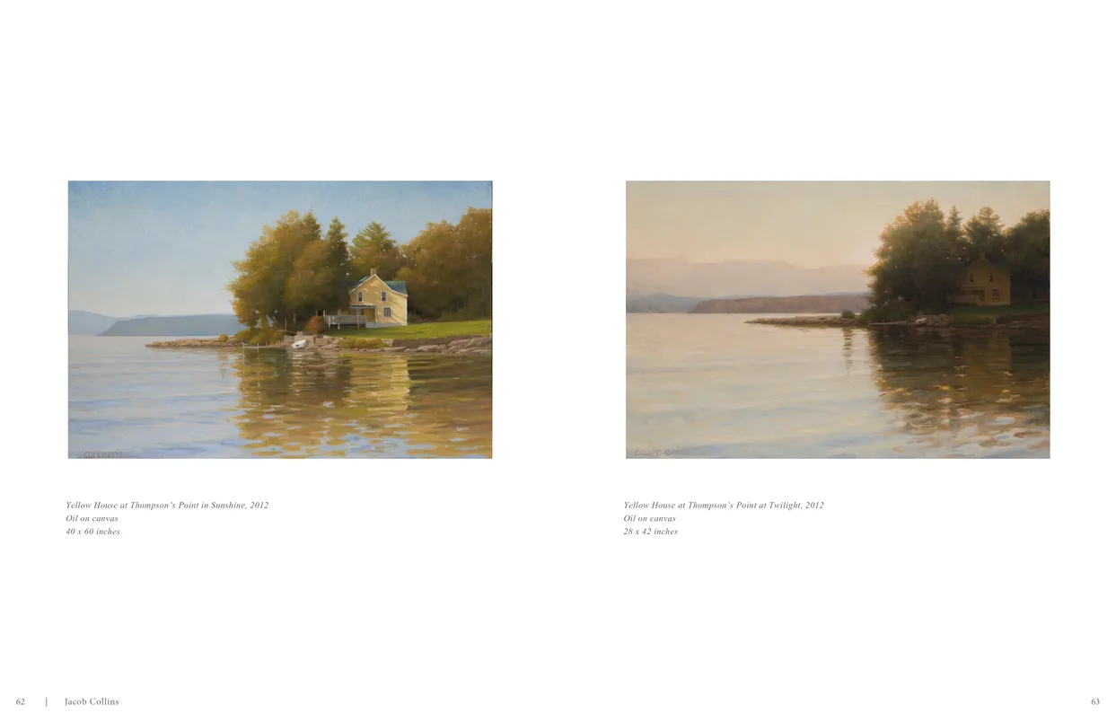 Jacob Collins (2015) exhibition catalog, pages 62-63