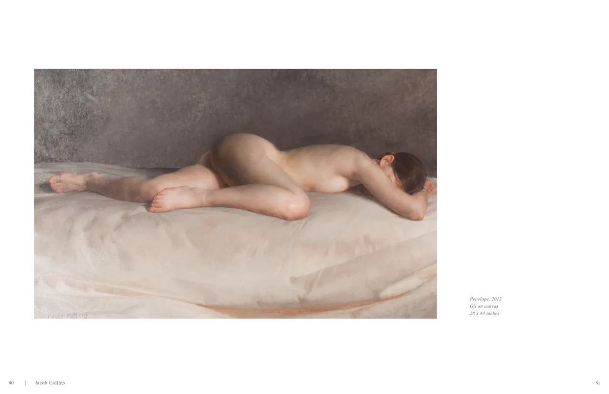 Jacob Collins (2015) exhibition catalog, pages 80-81