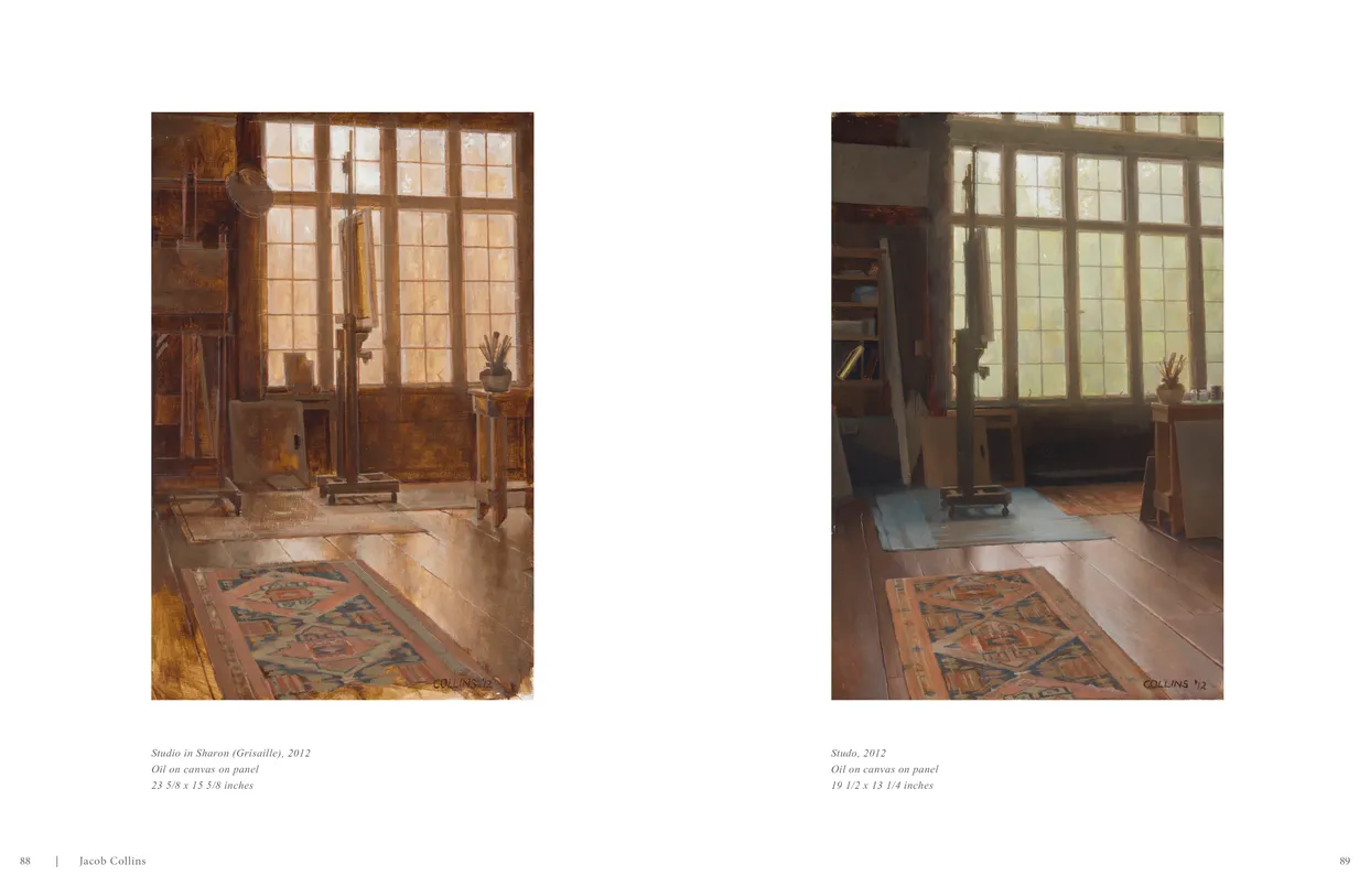 Jacob Collins (2015) exhibition catalog, pages 88-89