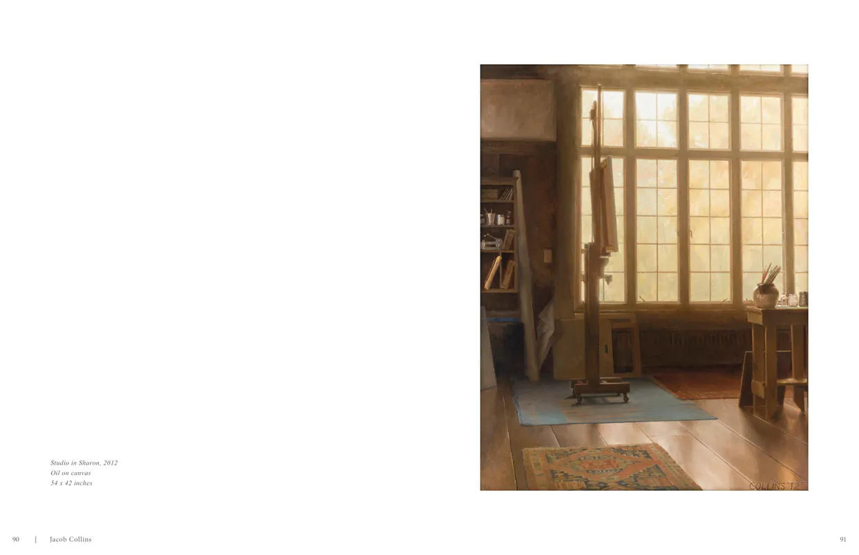 Jacob Collins (2015) exhibition catalog, pages 90-91