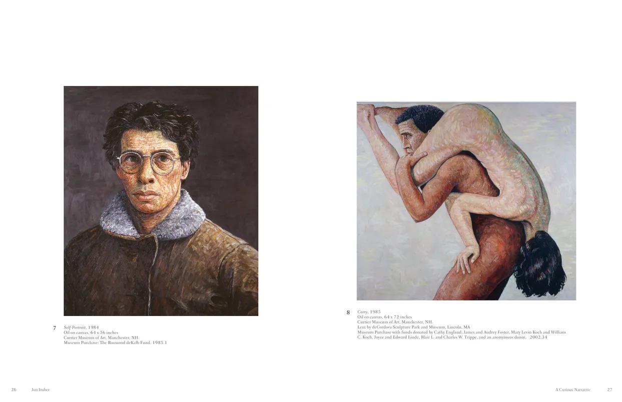 Jon Imber exhibition catalog, pages 26-27