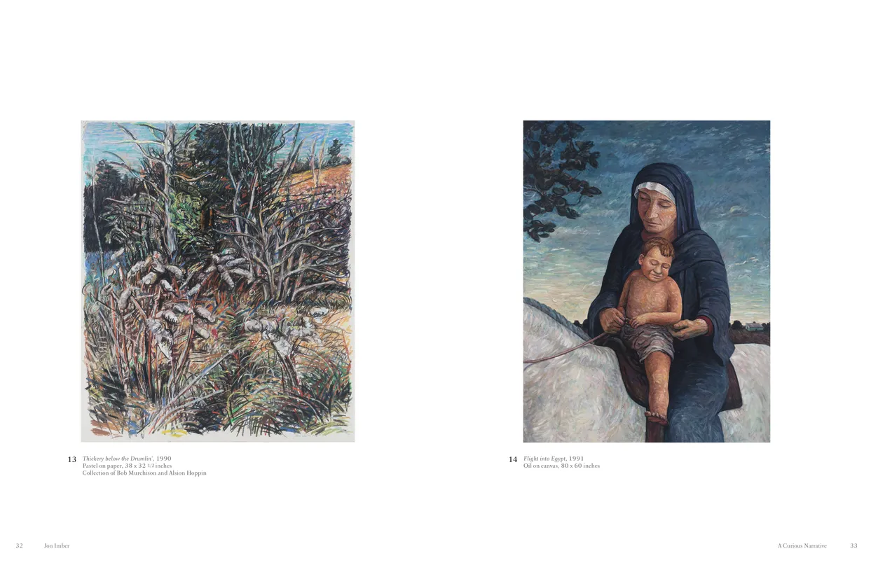 Jon Imber exhibition catalog, pages 32-33