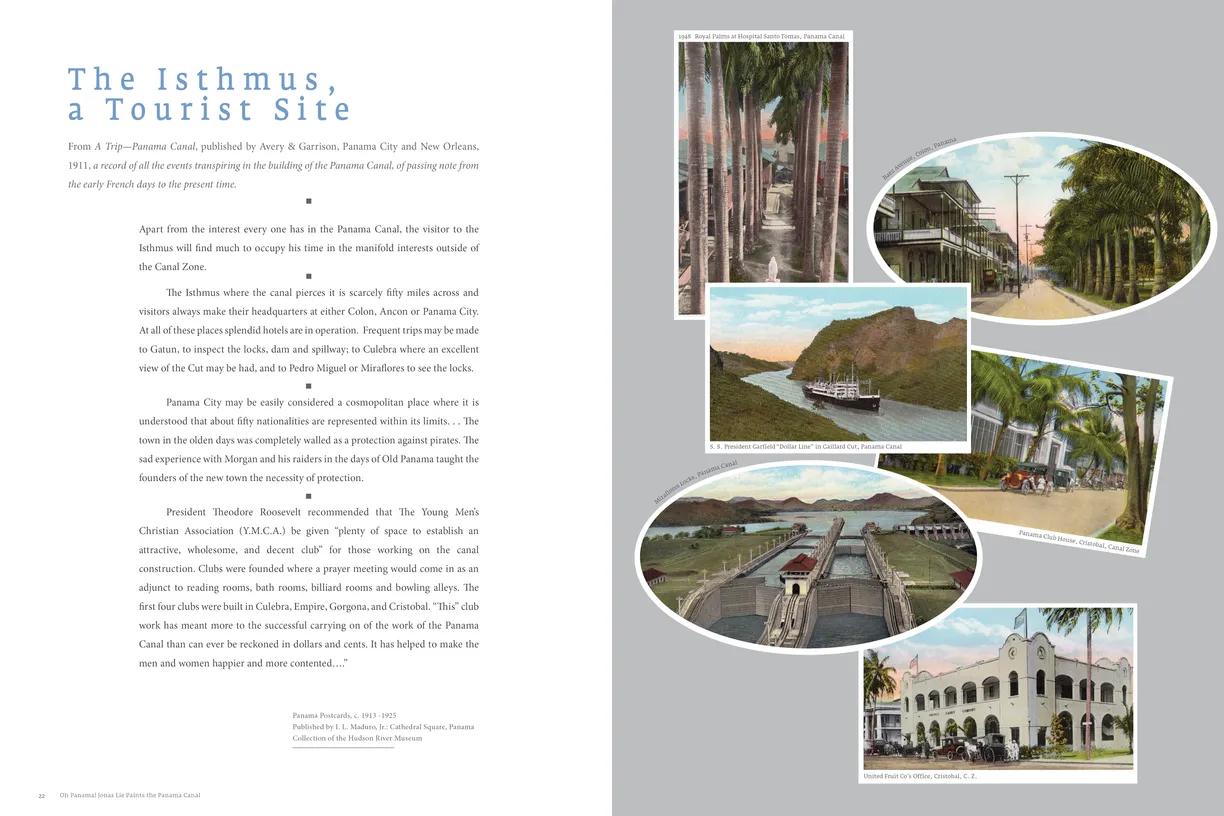 Oh Panama! Jonas Lie Paints the Panama Canal exhibition catalog, pages 22-23