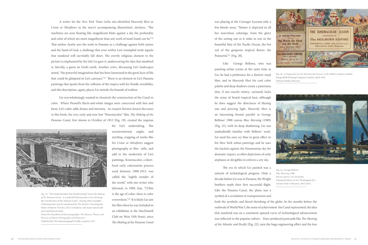 Oh Panama! Jonas Lie Paints the Panama Canal exhibition catalog, pages 60-61