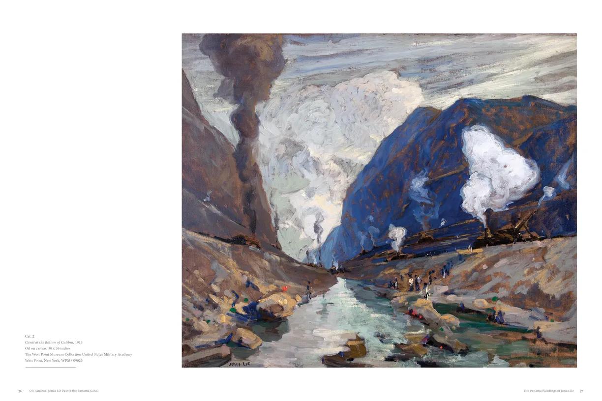 Oh Panama! Jonas Lie Paints the Panama Canal exhibition catalog, pages 76-77