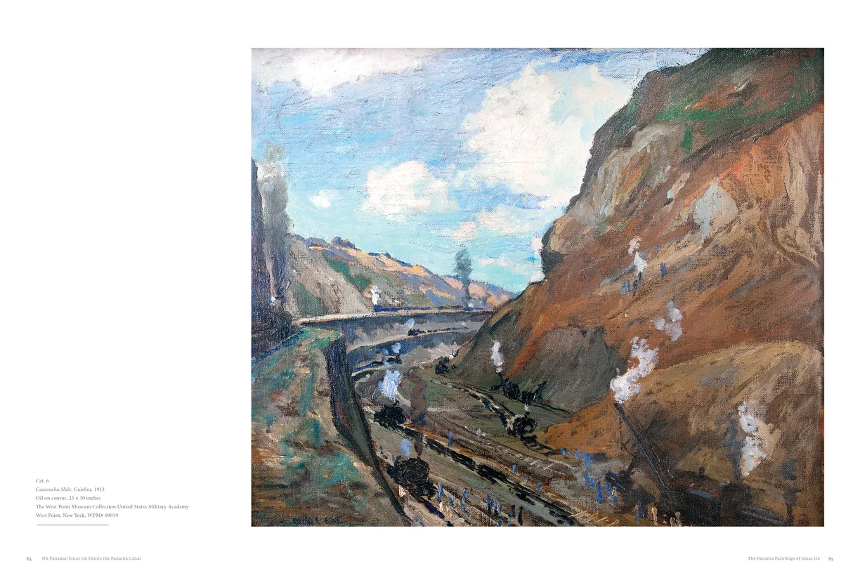 Oh Panama! Jonas Lie Paints the Panama Canal exhibition catalog, pages 84-85