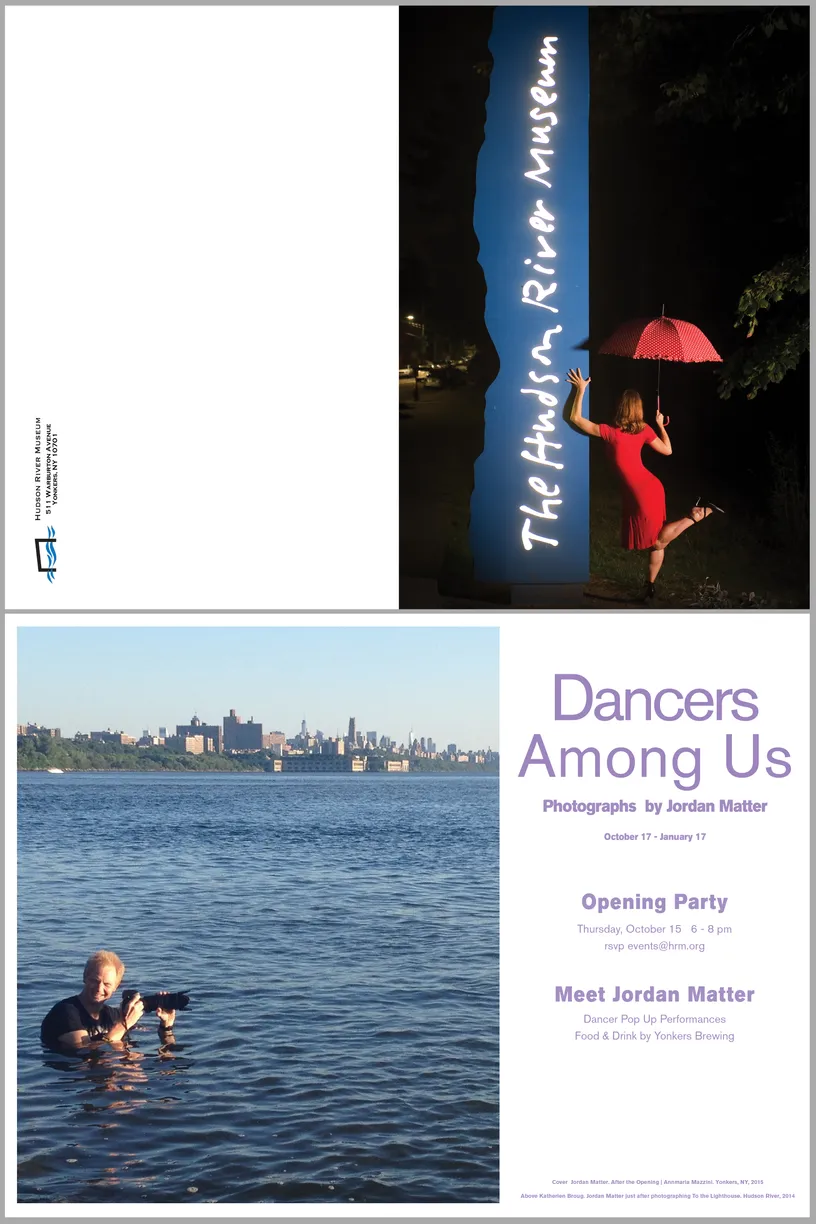 Jordan Matter: Dancers Among Us exhibition invation