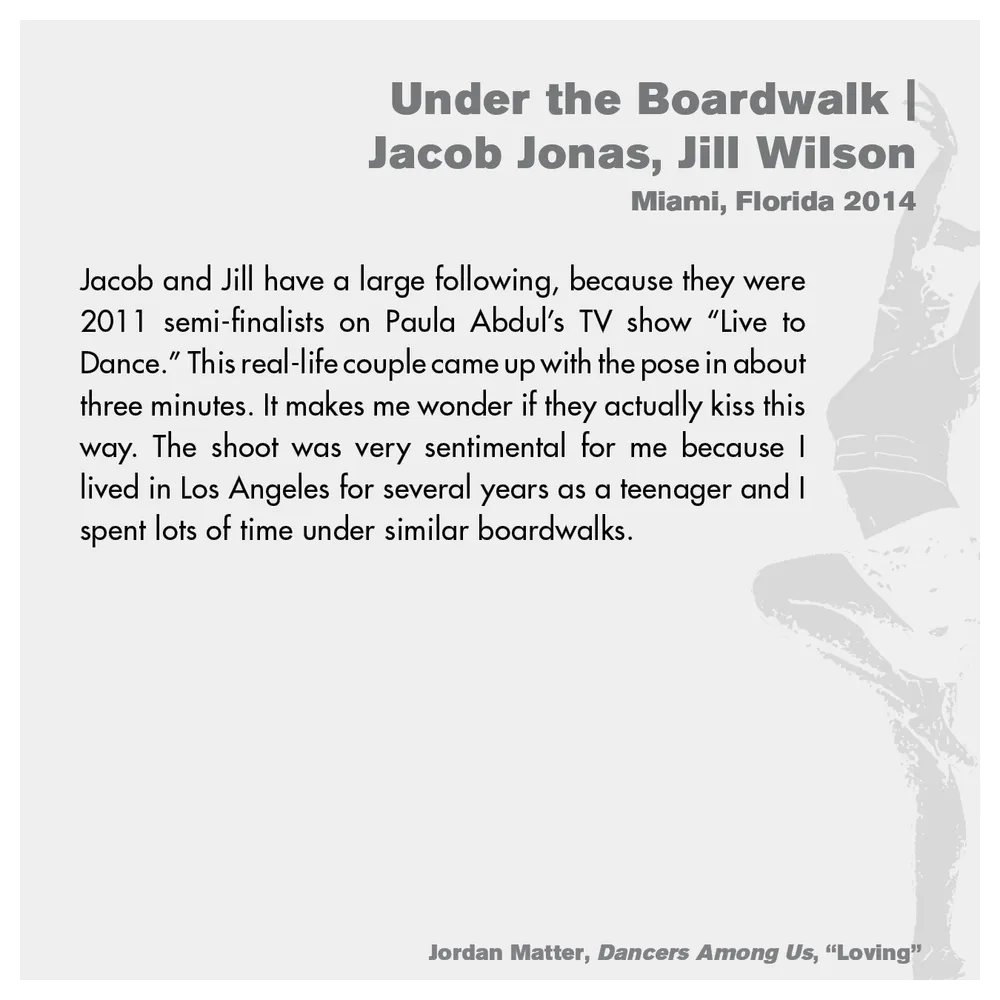 Jordan Matter: Dancers Among Us exhibition wall label 3/43