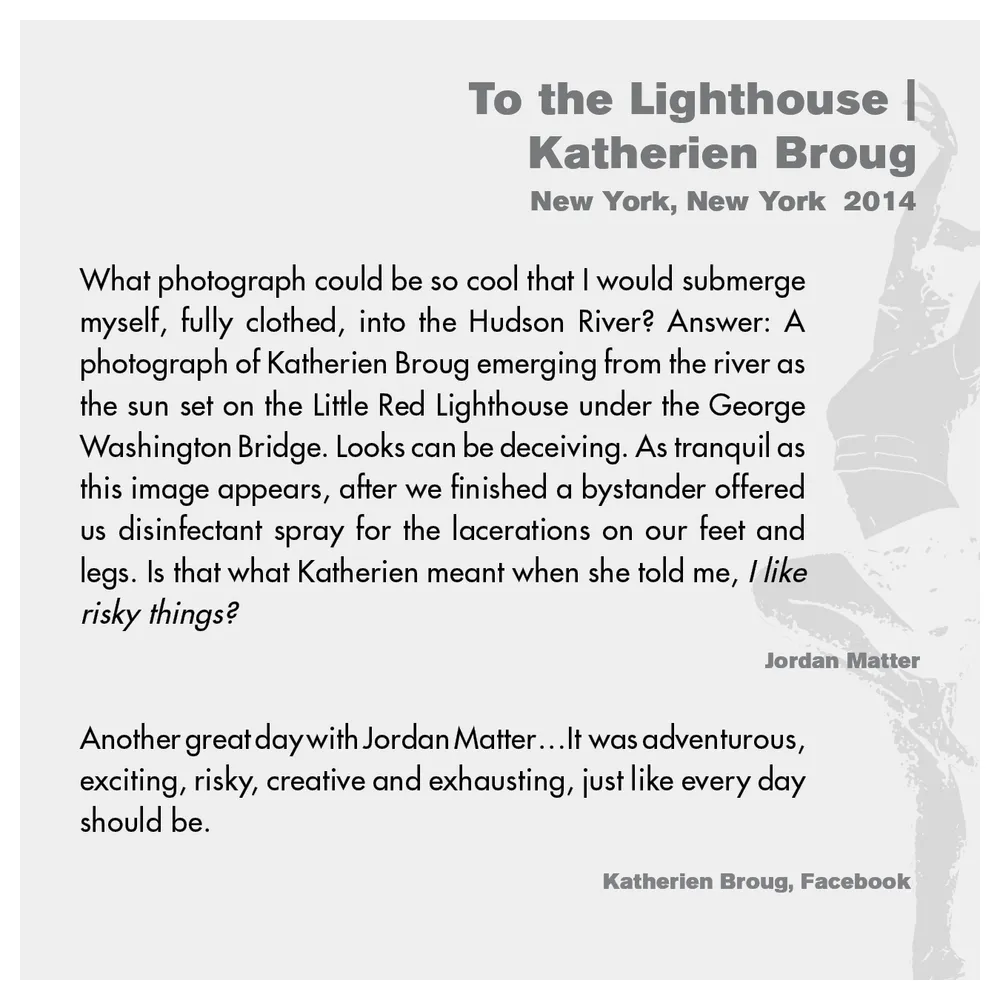 Jordan Matter: Dancers Among Us exhibition wall label 4/43