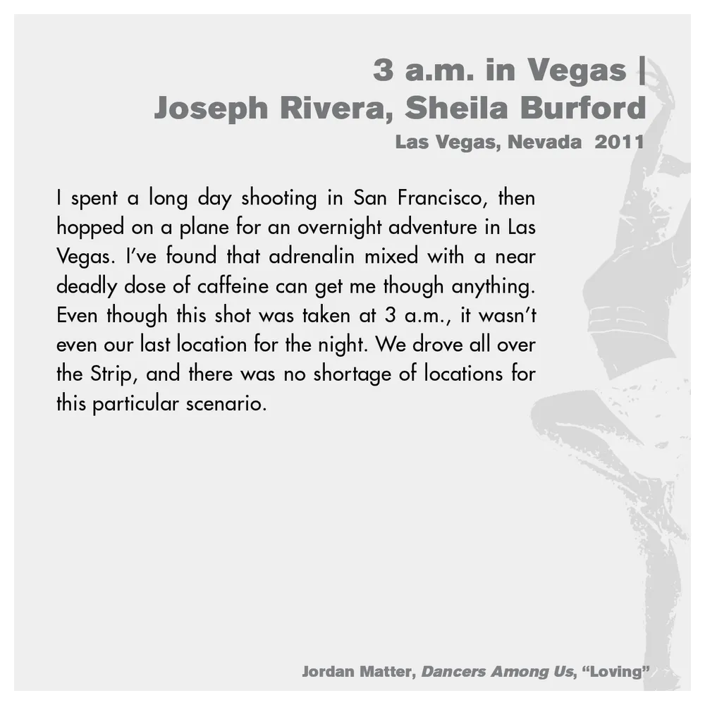 Jordan Matter: Dancers Among Us exhibition wall label 16/43