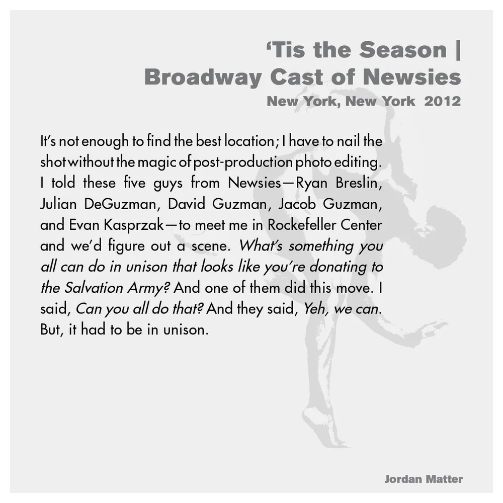 Jordan Matter: Dancers Among Us exhibition wall label 21/43