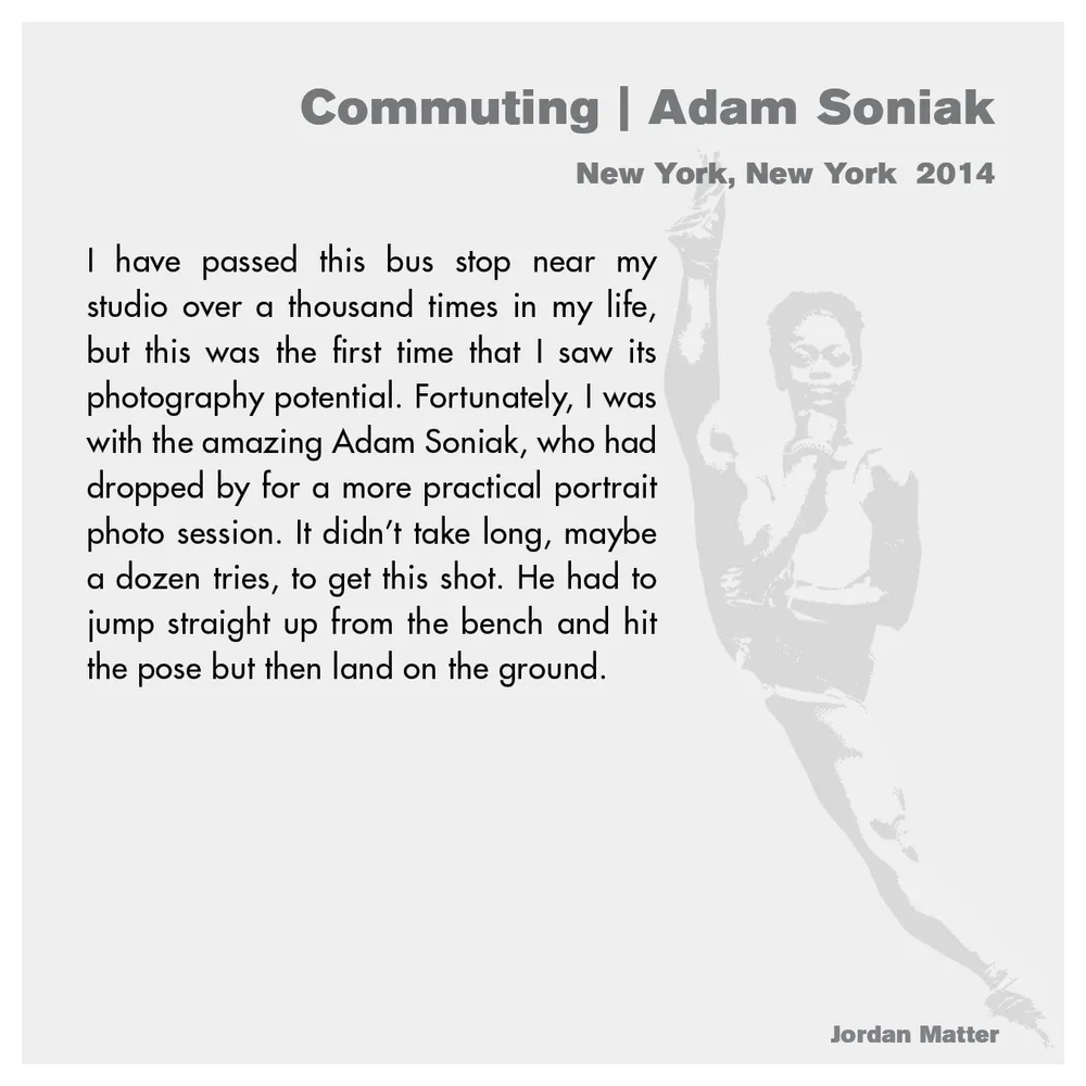 Jordan Matter: Dancers Among Us exhibition wall label 31/43