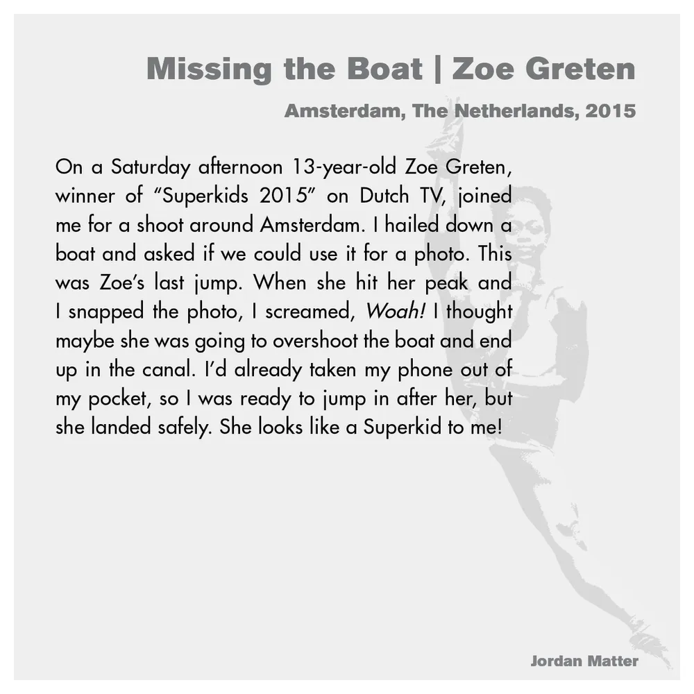 Jordan Matter: Dancers Among Us exhibition wall label 36/43