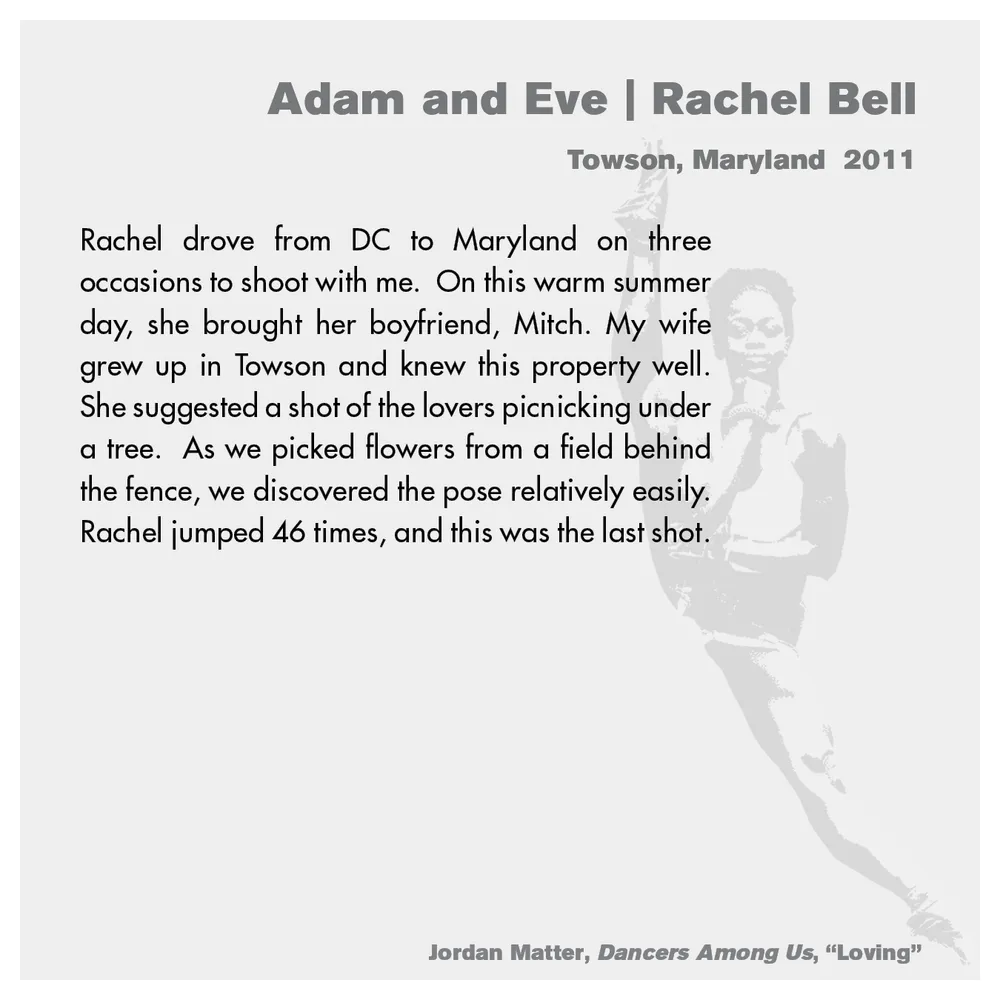 Jordan Matter: Dancers Among Us exhibition wall label 40/43