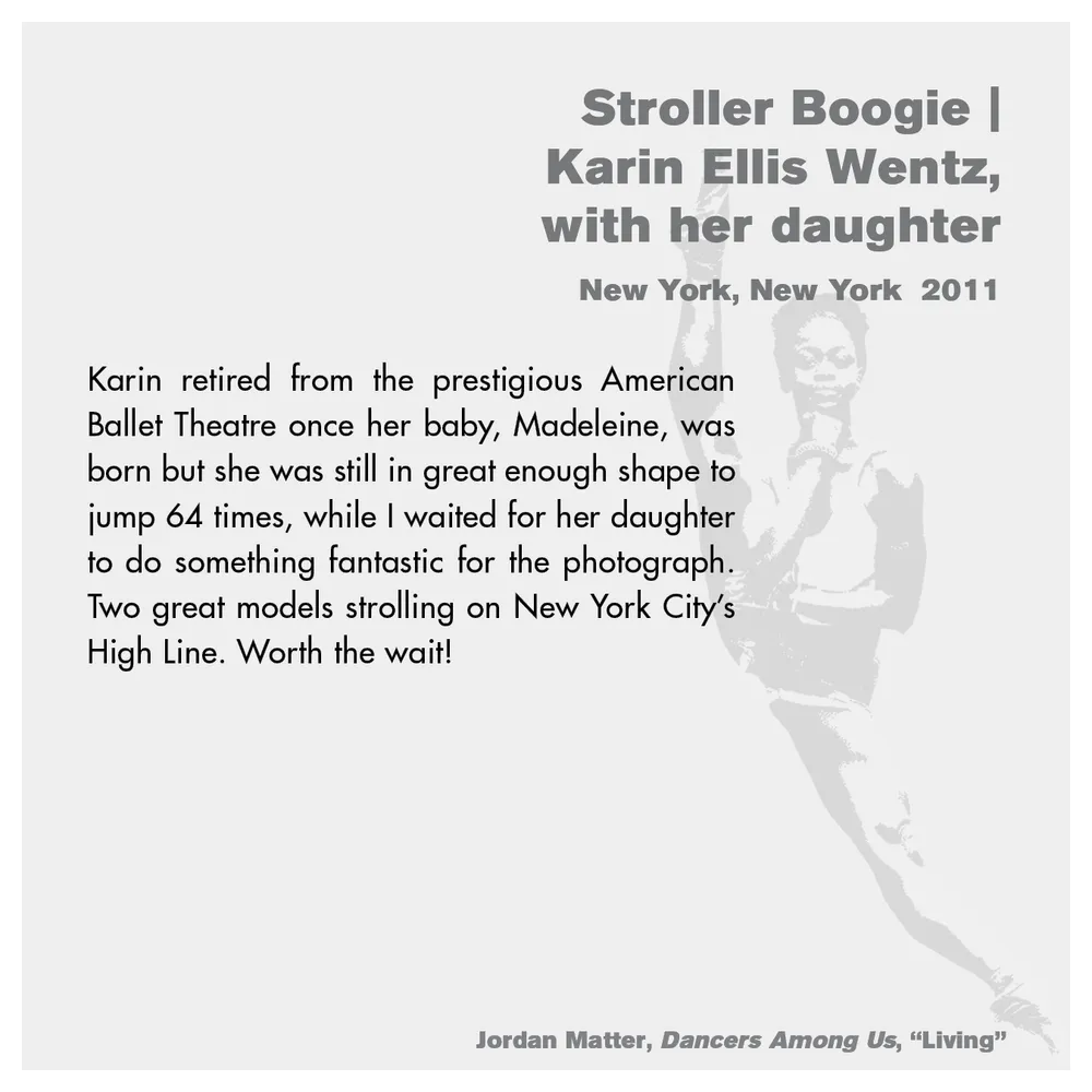 Jordan Matter: Dancers Among Us exhibition wall label 43/43