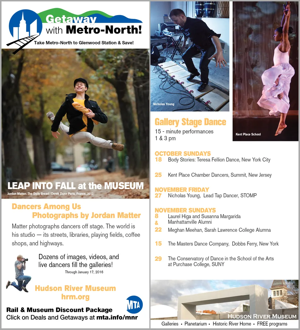 Jordan Matter: Dancers Among Us MTA mailer