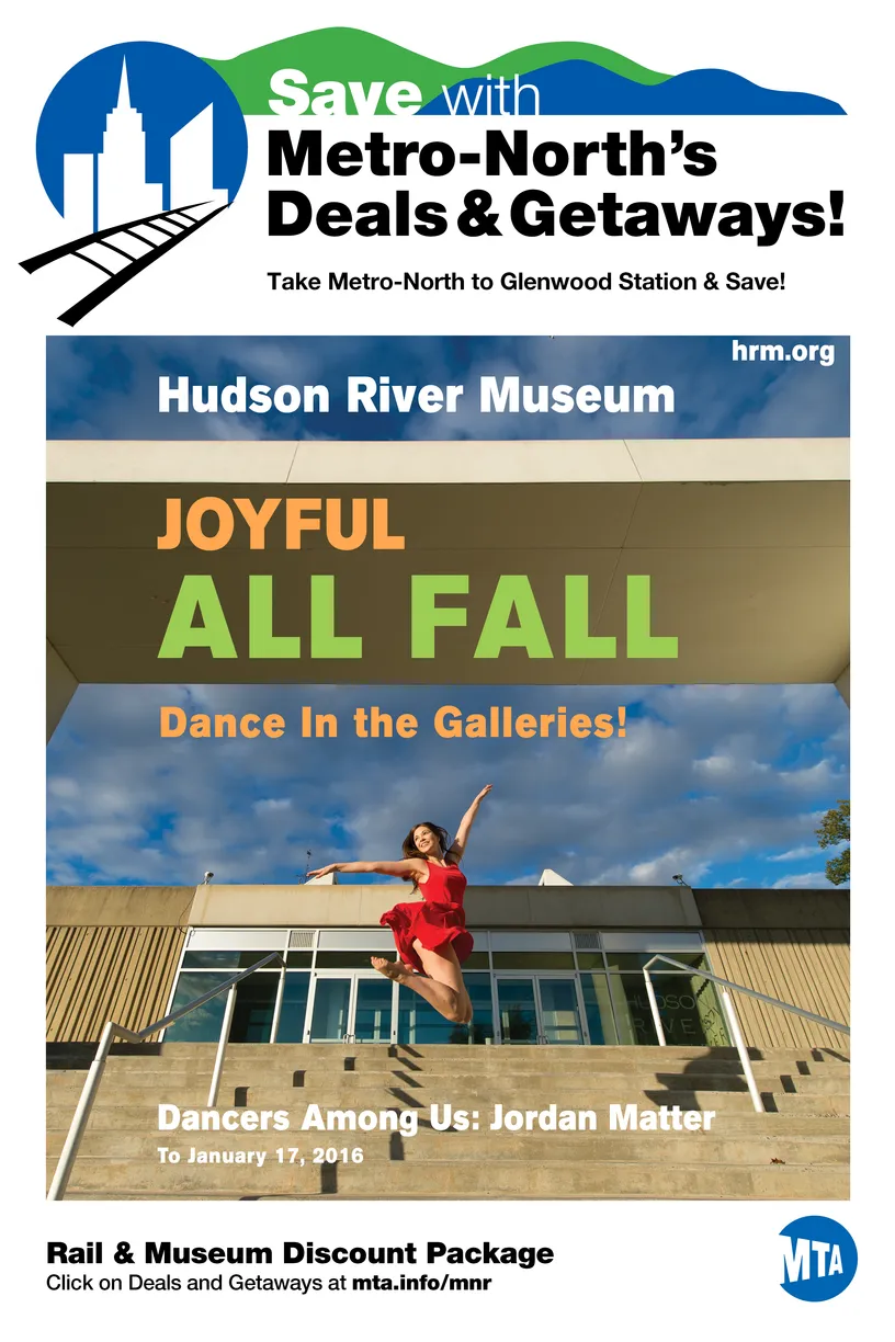 Jordan Matter: Dancers Among Us MTA promotional poster