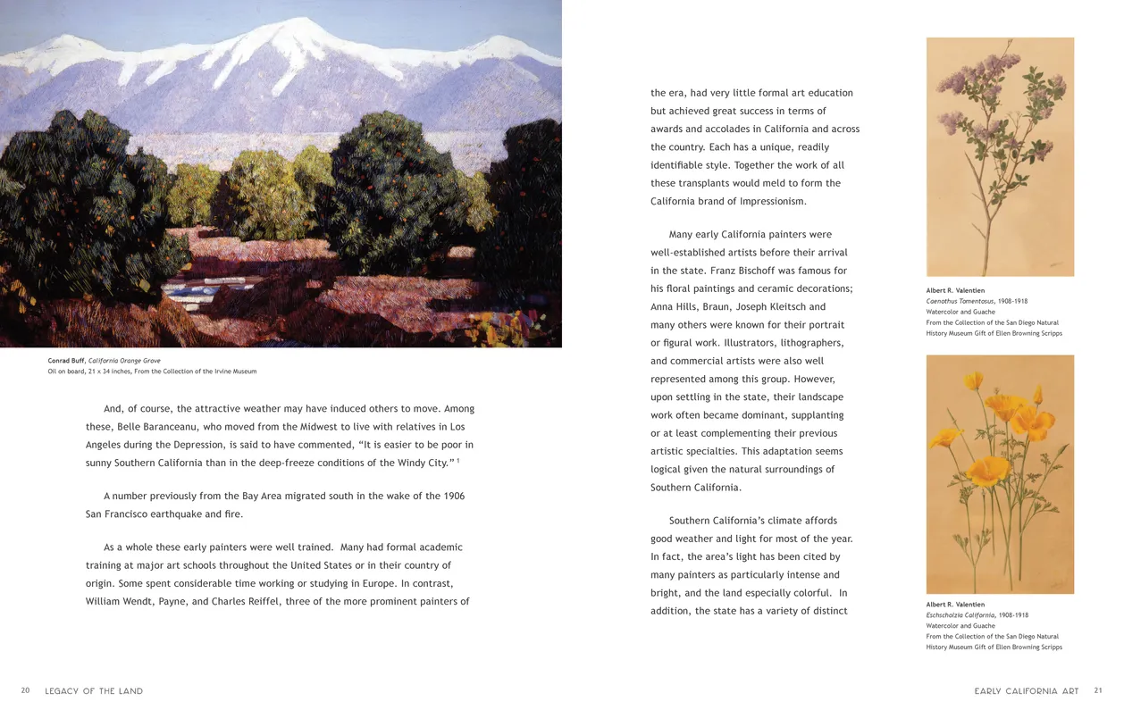 Legacy of the Land exhibition catalog, pages 20-21