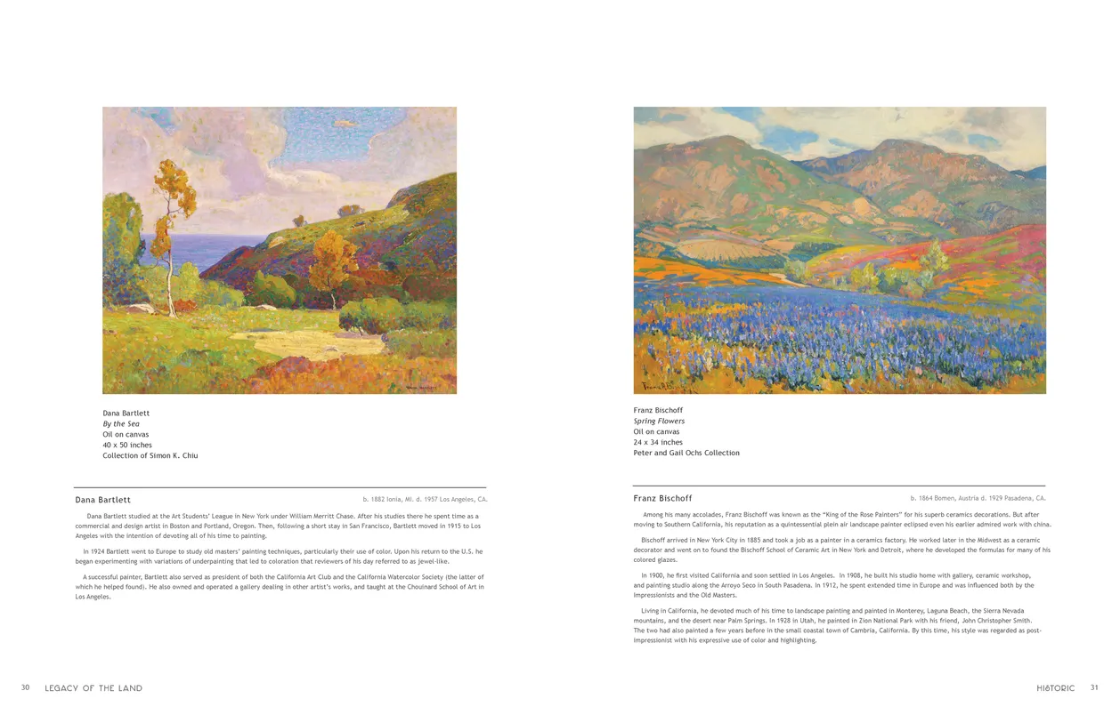 Legacy of the Land exhibition catalog, pages 30-31