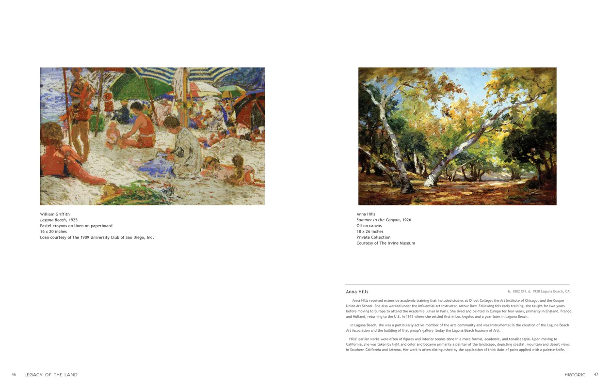 Legacy of the Land exhibition catalog, pages 46-47