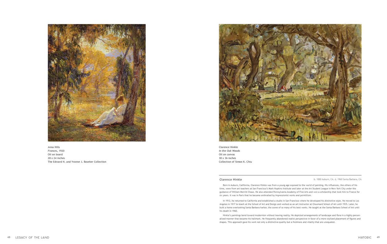 Legacy of the Land exhibition catalog, pages 48-49
