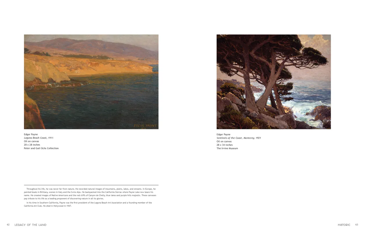 Legacy of the Land exhibition catalog, pages 62-63