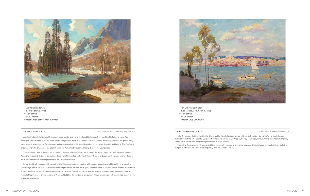Legacy of the Land exhibition catalog, pages 78-79