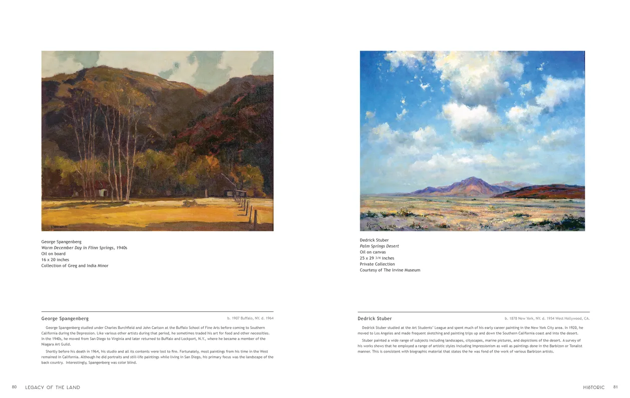 Legacy of the Land exhibition catalog, pages 80-81