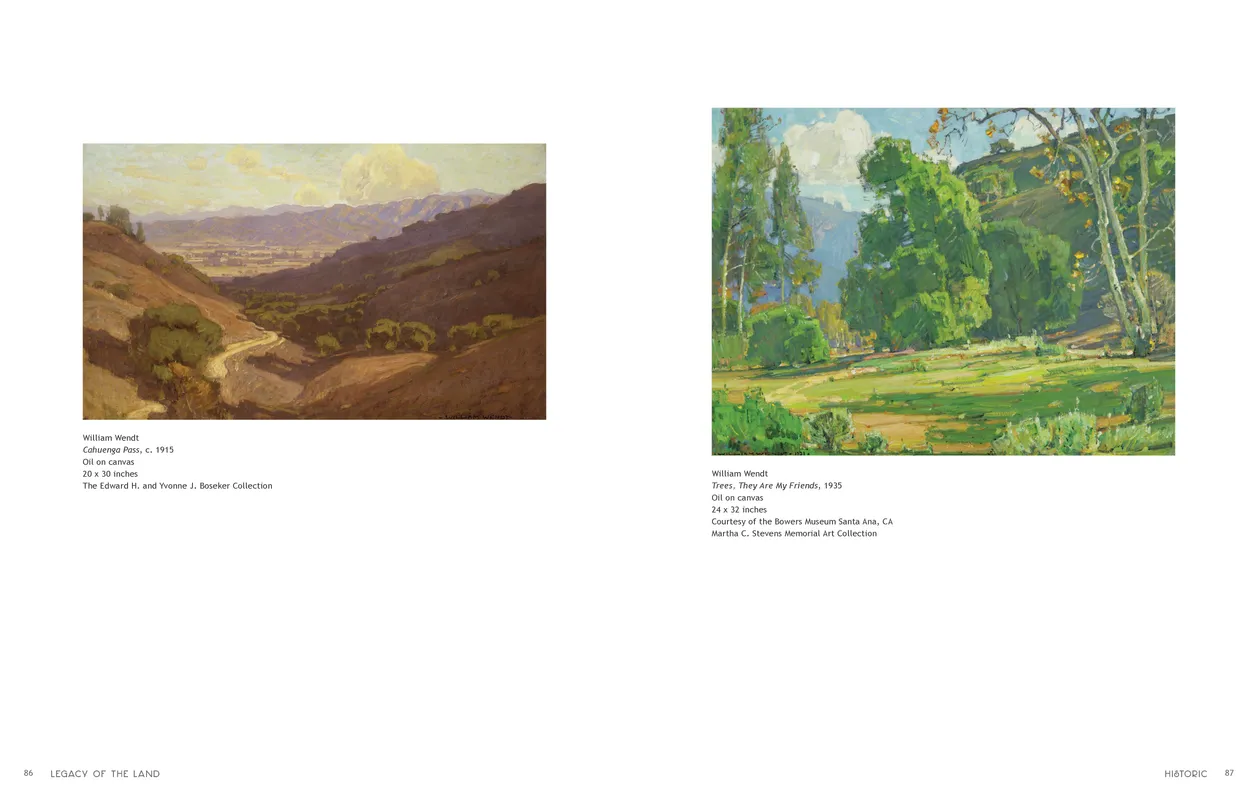 Legacy of the Land exhibition catalog, pages 86-87