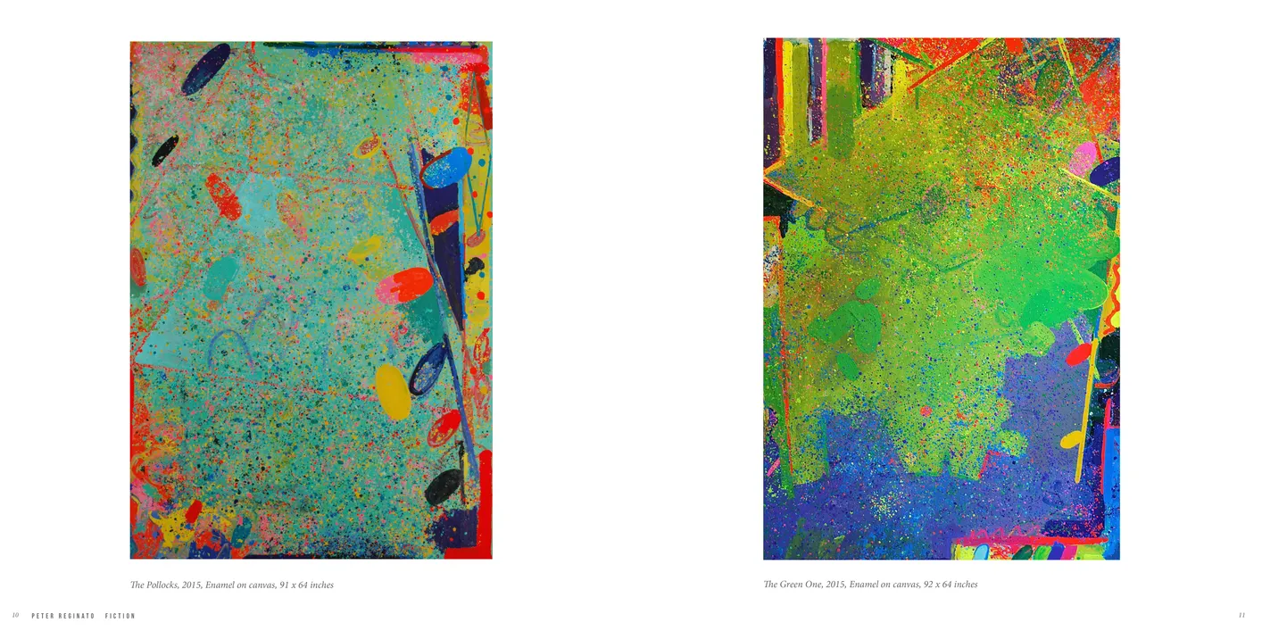 Peter Reginato: Fiction exhibition catalog, pages 10-11