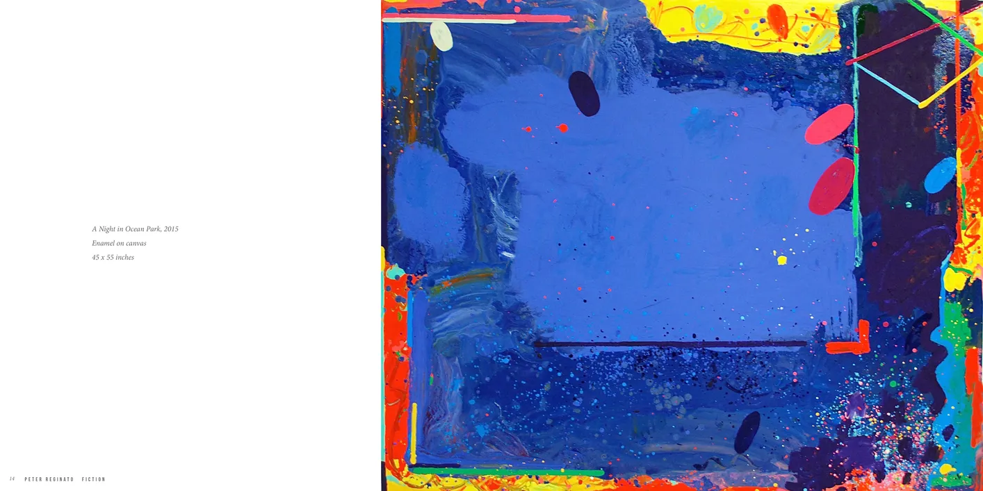 Peter Reginato: Fiction exhibition catalog, pages 14-15