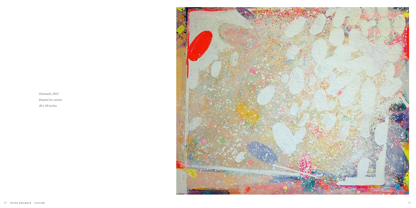 Peter Reginato: Fiction exhibition catalog, pages 18-19