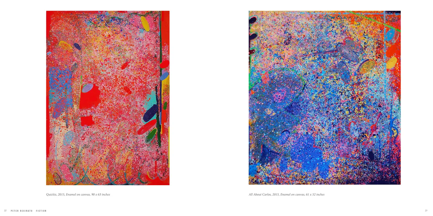 Peter Reginato: Fiction exhibition catalog, pages 22-23