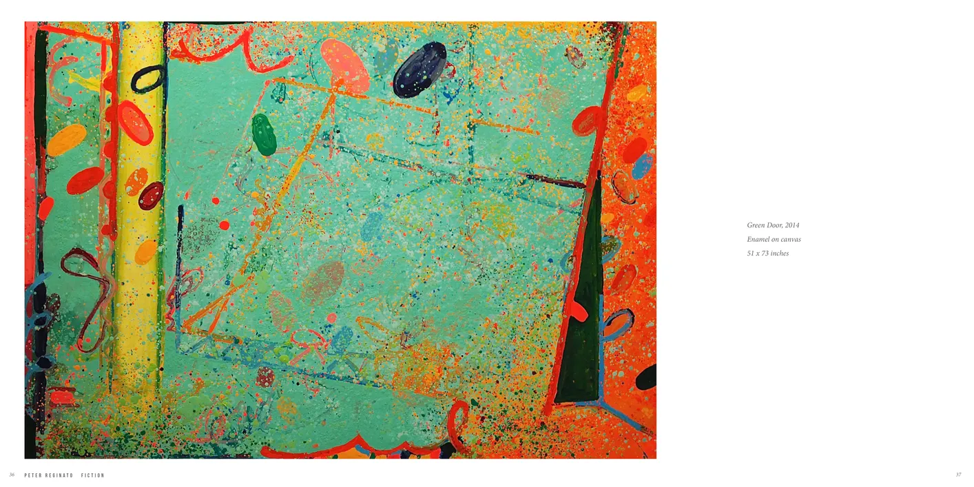 Peter Reginato: Fiction exhibition catalog, pages 36-37