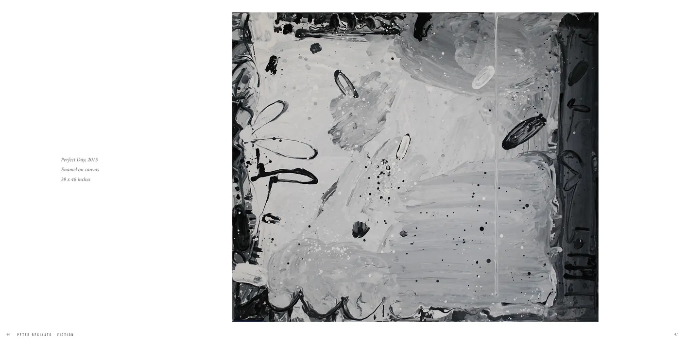 Peter Reginato: Fiction exhibition catalog, pages 40-41