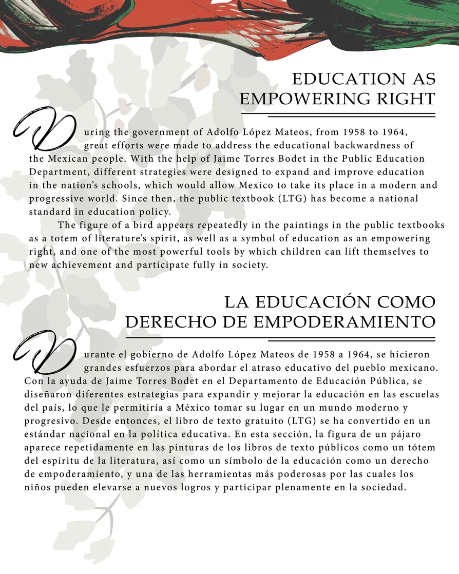 Group panel #2 for the Pintando: Colors of Education exhibition