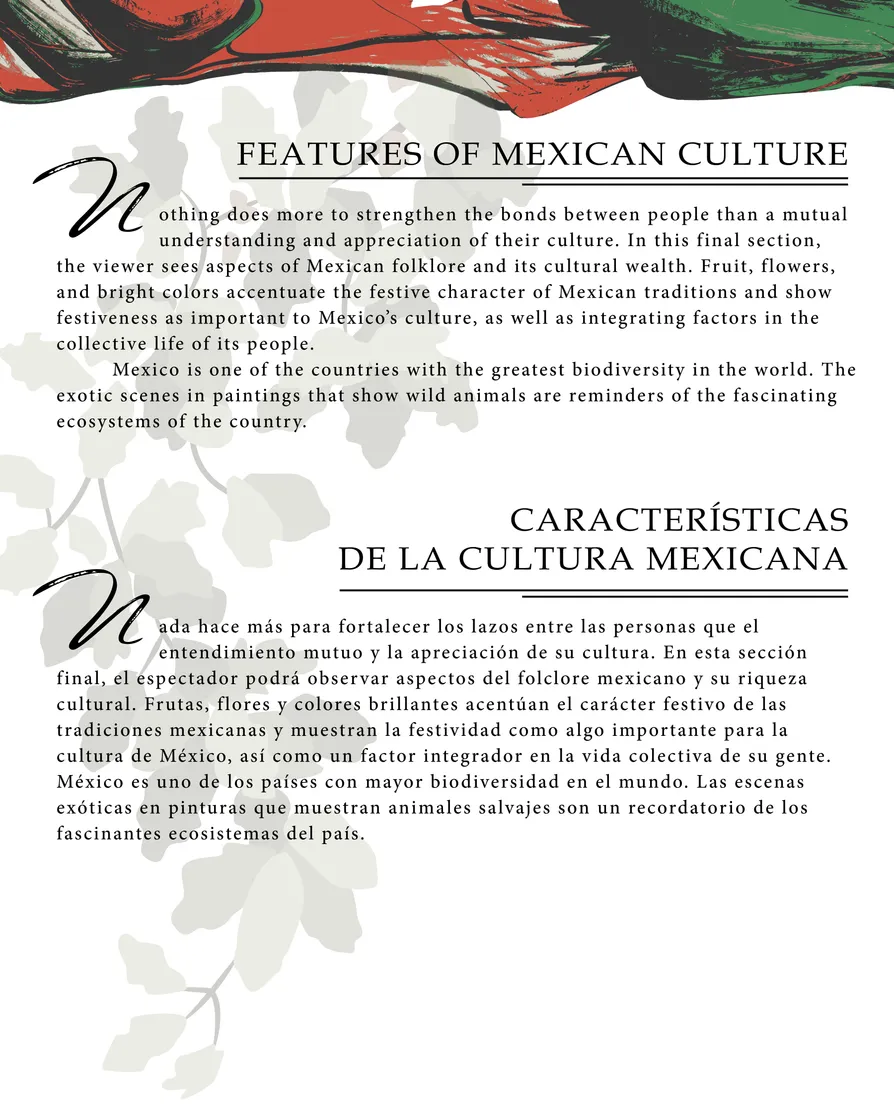 Group panel #3 for the Pintando: Colors of Education exhibition