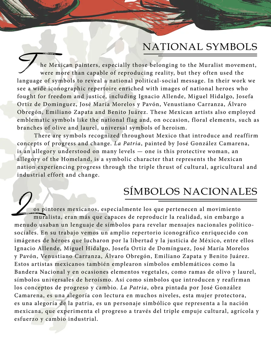 Group panel #4 for the Pintando: Colors of Education exhibition