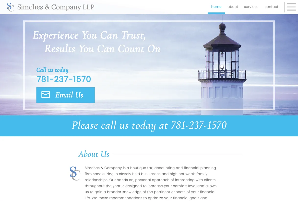 Simches and Company — Home Page