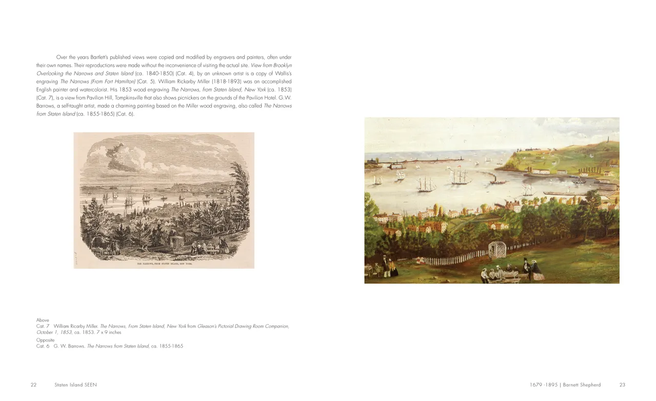 Staten Island SEEN exhibition catalog, pages 22-23