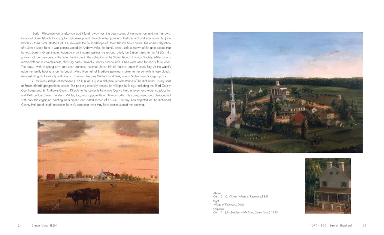 Staten Island SEEN exhibition catalog, pages 24-25