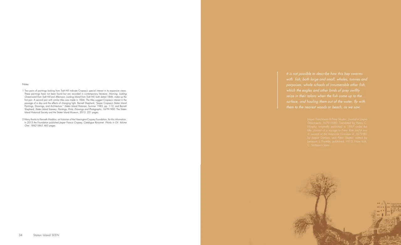 Staten Island SEEN exhibition catalog, pages 34-35