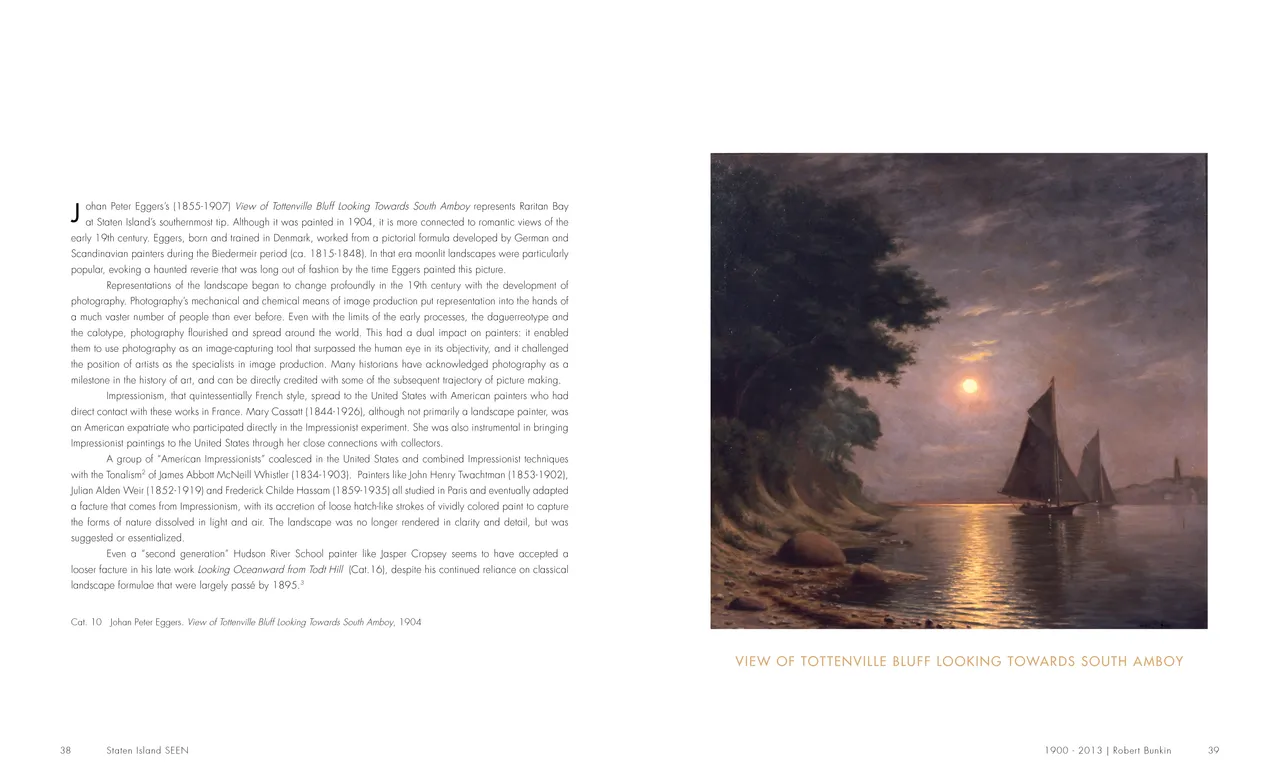 Staten Island SEEN exhibition catalog, pages 38-39