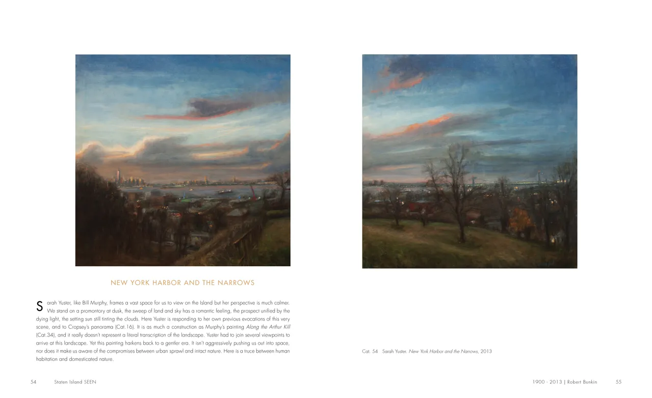 Staten Island SEEN exhibition catalog, pages 54-55