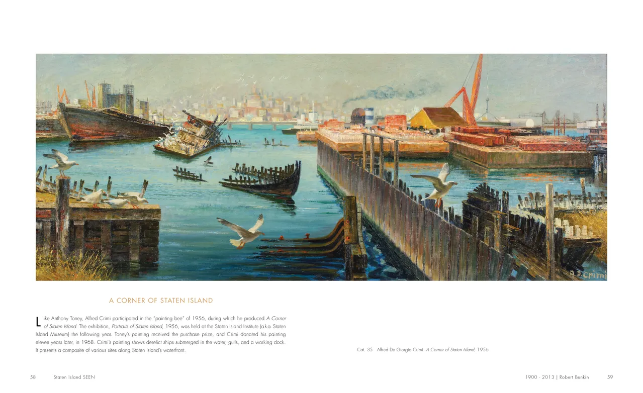 Staten Island SEEN exhibition catalog, pages 58-59