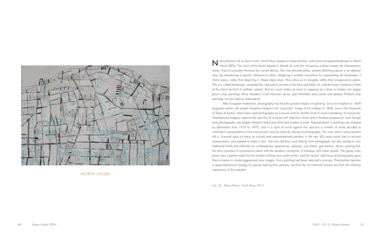 Staten Island SEEN exhibition catalog, pages 60-61