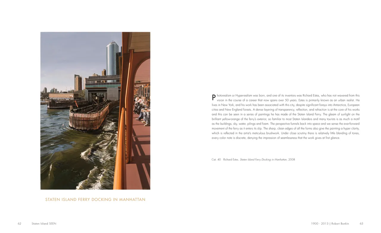 Staten Island SEEN exhibition catalog, pages 62-63