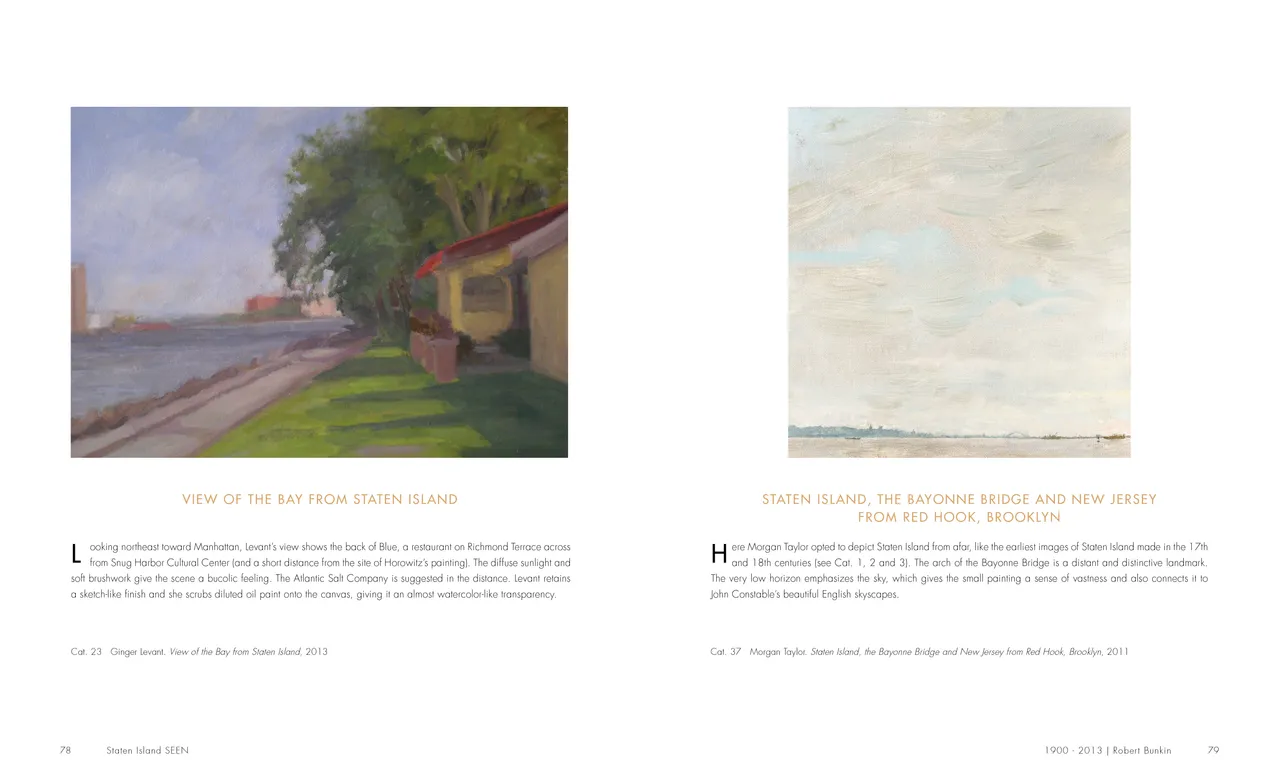 Staten Island SEEN exhibition catalog, pages 78-79