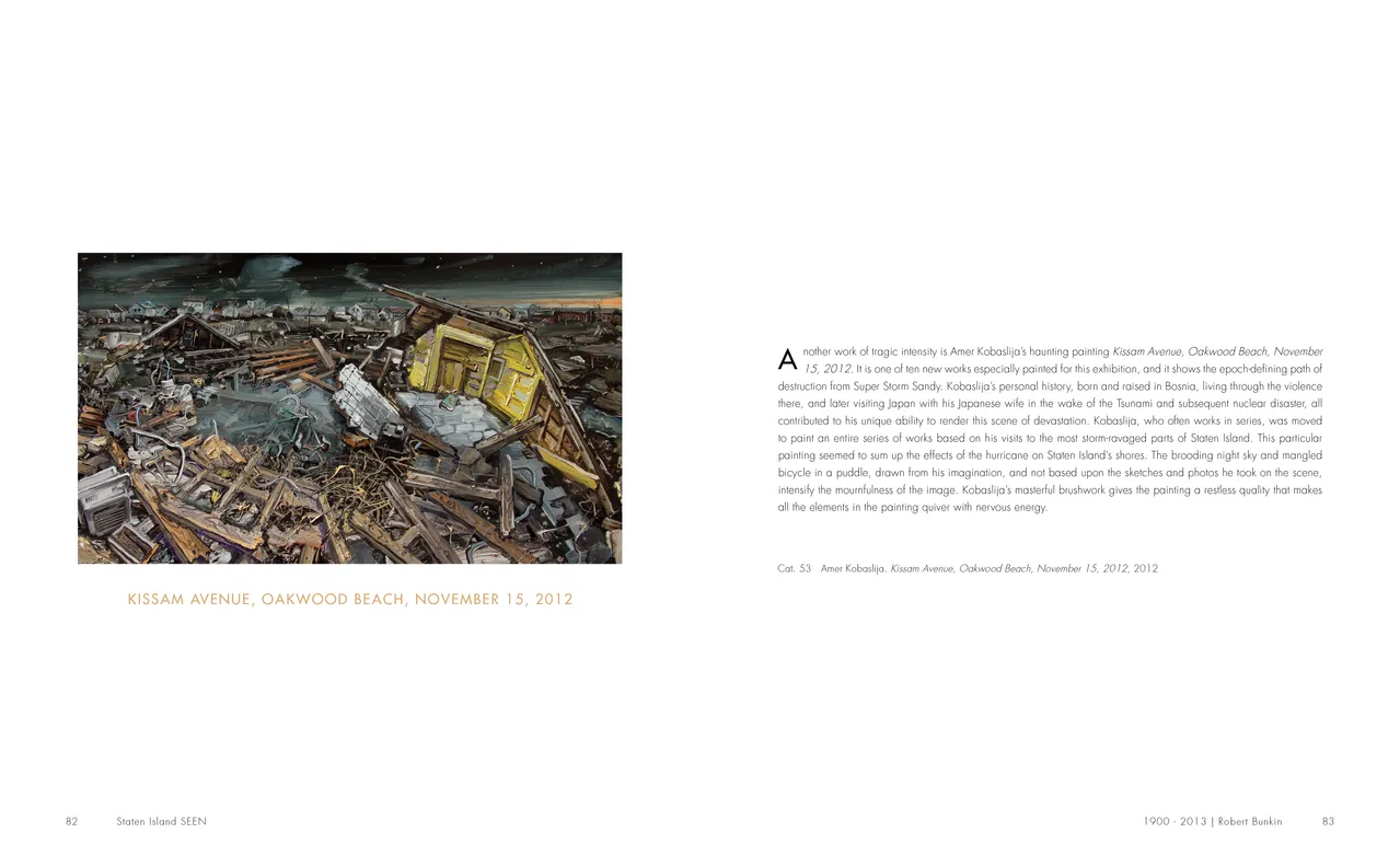 Staten Island SEEN exhibition catalog, pages 82-83