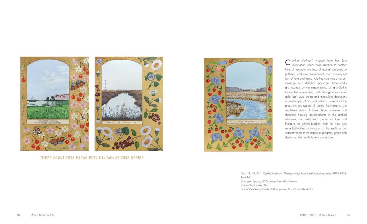 Staten Island SEEN exhibition catalog, pages 84-85